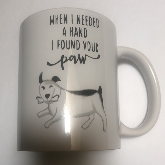 White & Black Dog Sentimental Saying Mug - Picture 8 of 9